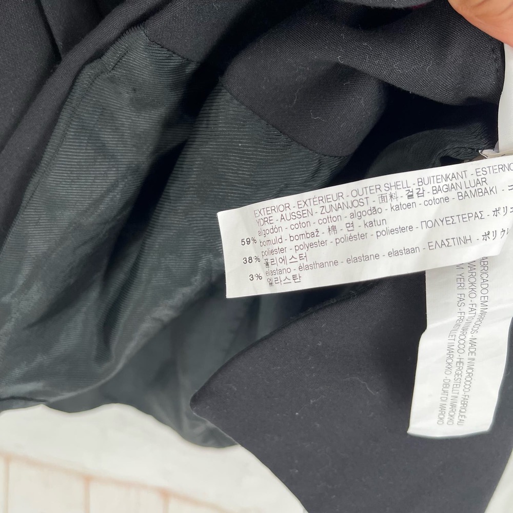 Zara Black Jacket with Gold Accents - Picture 8 of 11